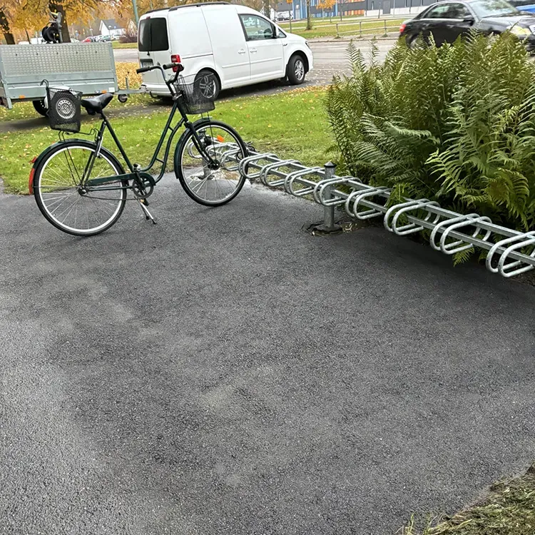 Clean Circle asfalts- och plattvätt – Efter